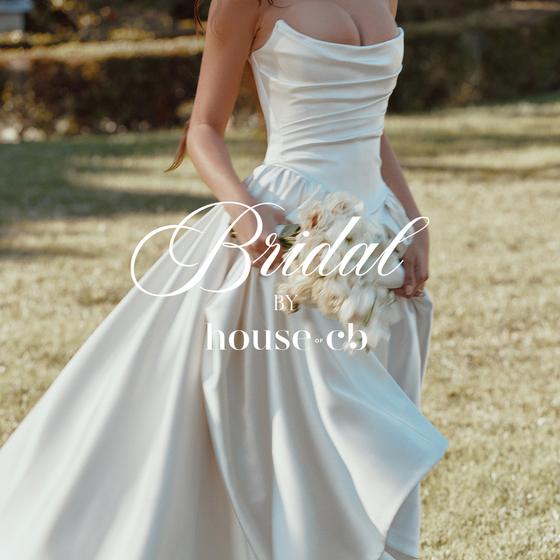 Bridal campaign creative produced for House of CB